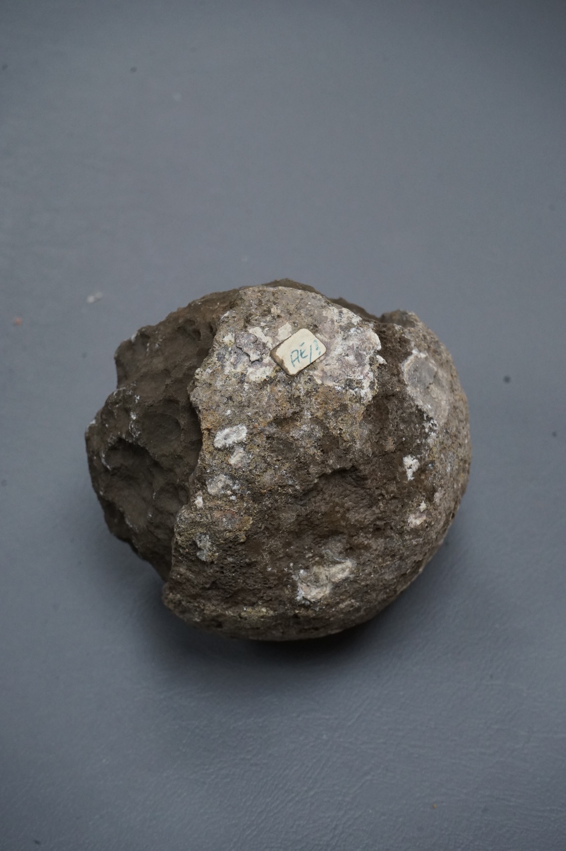 Rock sample, approximately 10cm high.